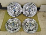 Dodge Lancer Spinner Hub Caps 15" Set Of 4 Wheel Covers 1955 1956 Mopar. Fixed Price $599.95.