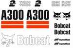 (original Look) Bobcat A300 Full Decal Sticker Set Kit Skid Steer DO55. Fixed Price $63.99.