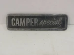 1965-68 Dodge Camper Special Emblem Metal Rare Truck Trailer Badge Vintage. Fixed Price $71.00.