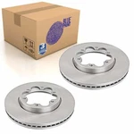 Pair Of Front Brake Disc Fits Toyota Oe 4351226190 Blue Print ADT343314. Fixed Price $129.17.