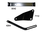 Chevy Impala 348 409 59-62 Generator Pice Bracket Brace Set W/o Pow/steering. Fixed Price $147.00.