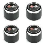 1973-1979 Chevrolet Corvette Aluminum Wheel Hub Center Caps Set New 1973-1982. Fixed Price $84.95.