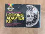 Nos Vintage Cal Custom Wire Wheel Cover Locking Adapter Kit 5300 5301 5302 Trak. Fixed Price $39.95.