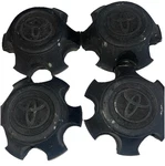 2001 - 2007 Toyota Highlander Center Caps PPE+PA6 Oem Set Of 4 Black W/rings. Fixed Price $49.99.