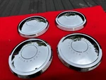1967-1969 Oldsmobile Cutlass 442 Dog Dish Poverty Cap Set 10.5" Full. Fixed Price $175.00.