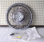 Nors New 01633880 Wire Wheel Cover (14") For 86-88 Deville Fleetwood Eldorado. Fixed Price $35.00.