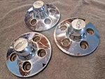 Cragar Metal Custom Cone Wheel Center Caps 1/2" Fits 14"-29141, 15"-29151. Fixed Price $10.00.