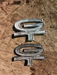 1967-69 Ford Torino / Mustang Center Cap Fuel Emblem Oem C80A-1141-A. Fixed Price $20.00.