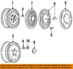 Gm Oem 85-94 Electra Wheels Covers Trim-cap 10055362. Fixed Price $39.25.