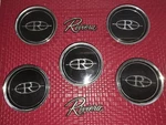 Vtg 1979-85 Buick Riviera 3" Center Cap Lot For 15" Wire Wheel + Bonus *** Lqqk. Fixed Price $65.00.
