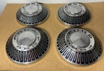 Set 4 1965 1966 Vintage Ford Galaxie Dog Dish Hubcaps Fairlane 10.5 Auto. Fixed Price $148.00.