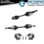 Front Cv Axle Shafts & Wheel Hub Bearing Assemblies Set Of 4 For Equinox Torrent. Fixed Price $274.85.