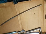 Oem Ford 1964 Galaxie 500 Convertible Top Rear Base Moulding Trim. Fixed Price $99.00.