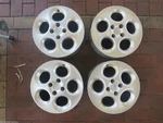 Alfa ROMEO/FIAT500 6J X 15H2 49.5 Offset Alloy Speedline (4 Wheels). Fixed Price $528.52.