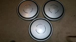1967-1991 Ford Truck, Bronco 3 Nos 10.5"X2" Painted Steel Dog Dish Hubcaps Lot. Fixed Price $99.95.