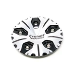 CAP-910MBF / Cruiser Alloy Attack Machined Black Fwd Bolt On Center. Fixed Price $46.25.