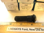 Pcs In Boxes Ford "hub Bolt" 9/16-18 7/8"LG. Grade 8, Part C7TZ-1107-A. Fixed Price $49.98.