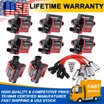 Pack Square Ignition Coil & Spark Plug Wire For Chevy Gmc LS3 4.8/5.3/6.0/8.1L. Fixed Price $128.99.