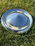 1955 Chevy Oem Wheel Center Rim Hub Dog Dish Poverty Cap Lug Cover 10-1/2 Od. Fixed Price $60.00.