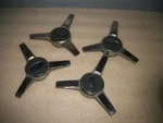 2005-2009 Ford Mustang Center Wheel Cap Tri Bar Oem 21044 Set Of. Fixed Price $40.00.