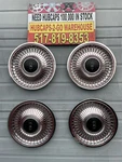 1974-79 Oldsmobile Cutlass Salon Omega Red /blackaccents Set Of Used Hubcaps. Fixed Price $170.00.