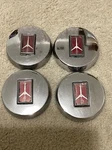 ** Oldsmobile 81-85 Cutlass Center Hubcap Emblem 255229 355228 4PCS. Fixed Price $100.00.