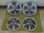 1966 Ford Mustang Spinner 14" Set Of Wheel Covers. Fixed Price $329.95.