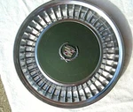 1976 77 78 Cadillac Fleetwood Brougham Coupe Deville 15" Wheel Cover Wreath. Fixed Price $49.00.