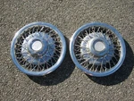 Factory 1981 1983 Amc Concord 14 Inch Wire Spoke Hubcaps Wheel Covers. Fixed Price $44.00.