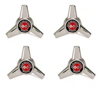 New! Ford Mustang Magnum 500 Spinner Hub Caps Wheel Centers Set 4 Knock Off. Fixed Price $183.95.