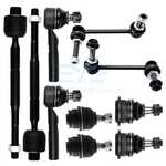 10X Upper Lower Ball Joints Sway Bars Tie Rod Kit For Toyota 4RUNNER Lexus GX470. Fixed Price $56.99.