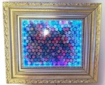 Fallout Bottle Cap Wall Art Lighted Shadowbox Frame W/ Rgb Led 29.5 25.5. Fixed Price $229.00.