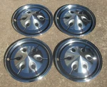 Set Of Genuine Amc Hornet 14" Stainless Hubcaps Wheel Covers 1972 1975 Oem. Fixed Price $42.99.