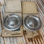 1967 Nos Corvette Impala Chevelle Camaro Disc Brake Ralley Center Caps Set 4. Fixed Price $350.00.