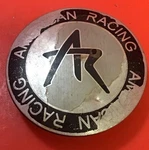 One Used American Racing Centercap 1242100S /16156. Fixed Price $12.00.