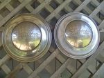 1939 1940 1941 Studebaker President Sedan Lion Hubcaps Wheel Covers Antique. Fixed Price $387.50.