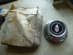 329392 Nos Gm Center Cap 1976 1977 Monte Carlo W/ Turbine Wheels. Fixed Price $50.00.