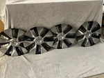 Tesla Model Y Oem Gemini Hub Cap TLK0022 1044235-00-D. Fixed Price $100.00.
