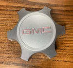 Oem Single 2013-2017 Gmc Acadia Center Cap Silver W/ Red Emblem C7052 9596175. Fixed Price $10.00.