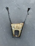 Center Console Middle Shifter Surrounding Area Oem Bmw E23 Buffalo Leather Black. Fixed Price $100.00.
