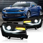 For 2014 2015 Camaro Projector Sequential Headlights Left+right Led Drl Pair. Fixed Price $351.99.