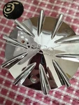 X1 Bigg Custom Chrome Wheel Center Cap Part # TC-039. Fixed Price $63.99.