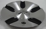 Platinum Wheels Silver / Black Custom Center Caps # 89-9093B C-317B. Fixed Price $59.95.
