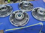 (1) 1965 Chevrolet Chevy Belair Impala Biscayne Nomad Hubcap. Fixed Price $60.00.