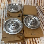 Nos Boxed Gm 4 Chevrolet Corvette Camaro Chevelle Rally Wheel Flat Center Cap. Fixed Price $330.00.