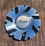 Pacer Custom Wheel Center Cap, Black And Machined, Part # 89-9204U. Fixed Price $34.95.