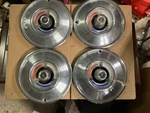 (4) Vintage Oem 1966 Chrysler 300 "deluxe" 14" Hubcapswheel Covers. Fixed Price $59.99.