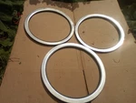 1986 -1994 Ford Mercury Taurus Trim Rings Set Of Three E6DC-1210-AA. Fixed Price $35.00.