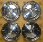 Set Of 4 Hubcaps Vintage Cadillac 1967 Deville Gm Emblem Wheels. Fixed Price $68.95.