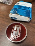 1983-1987 Nos Ford Crown Victoria Wheel Center Ornament E3AZ-1141-B. Fixed Price $39.00.